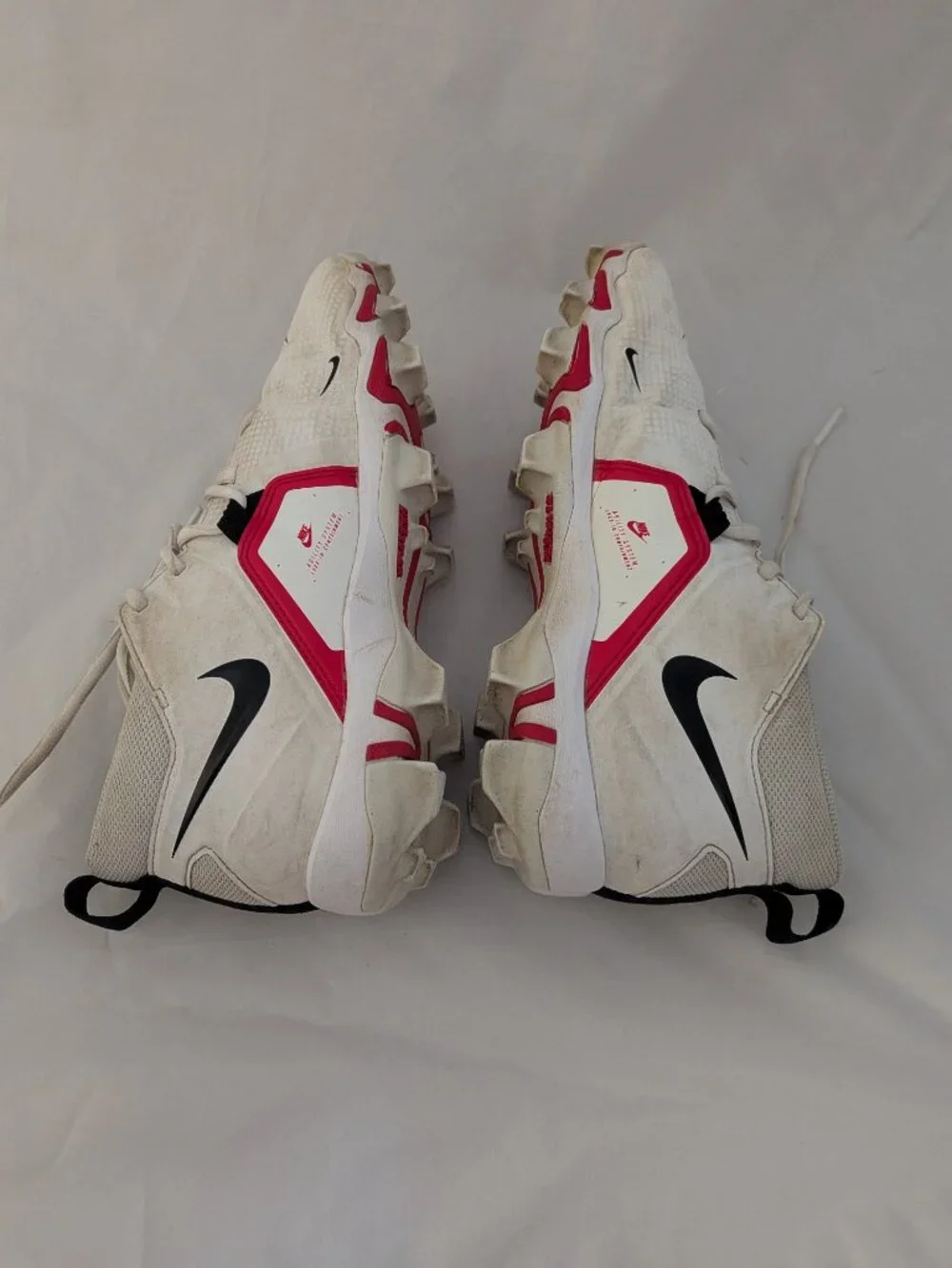 Nike Alpha Menace Shark Mens Black Football Cleats Size 8.5